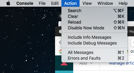 Reload messages for mac high sierra installer